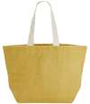 W466/WM466 SOFT WASHED JUTE BEACH BAG Saffron colour image
